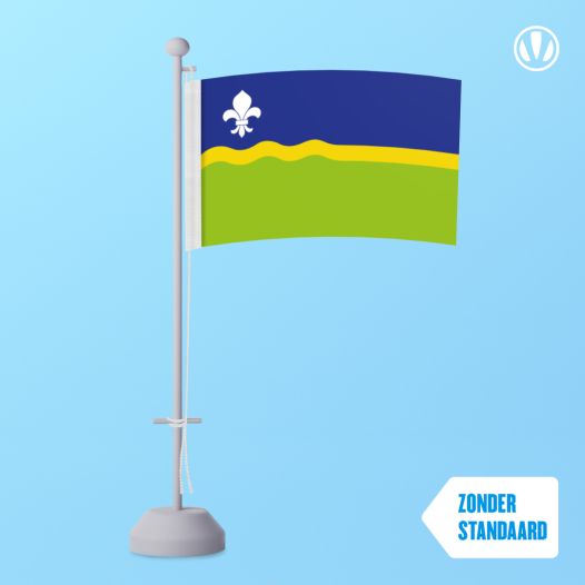 Tafelvlag Flevoland 10x15cm zonder standaard