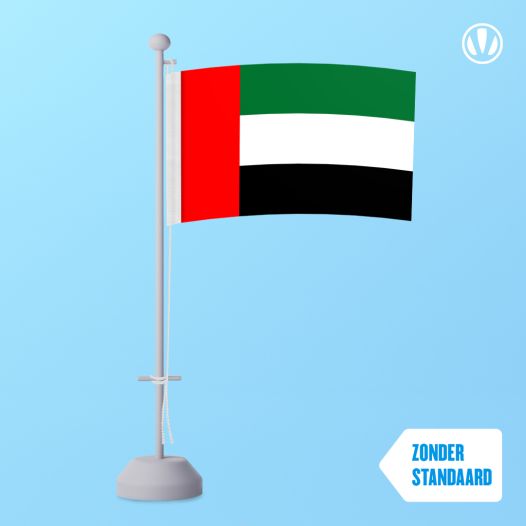 Tafelvlag Verenigde Arabische Emiraten