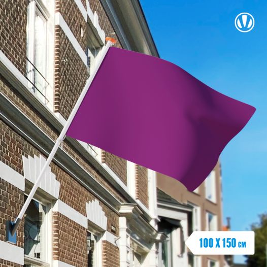 Vlag Fuchsia 100x150cm