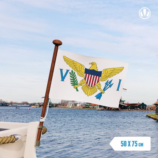 Vlag Amerikaanse Maagdeneilanden 50x75cm