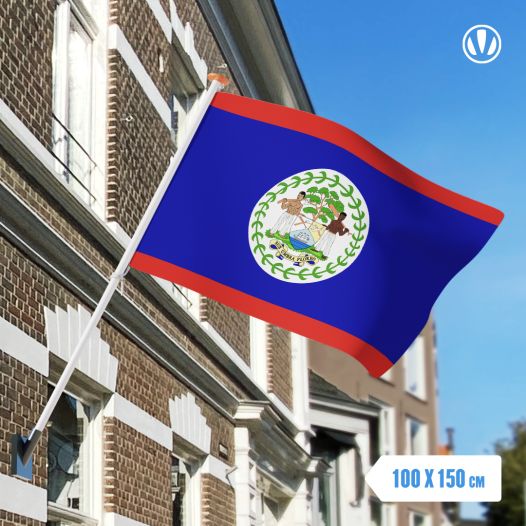 Vlag Belize 100x150