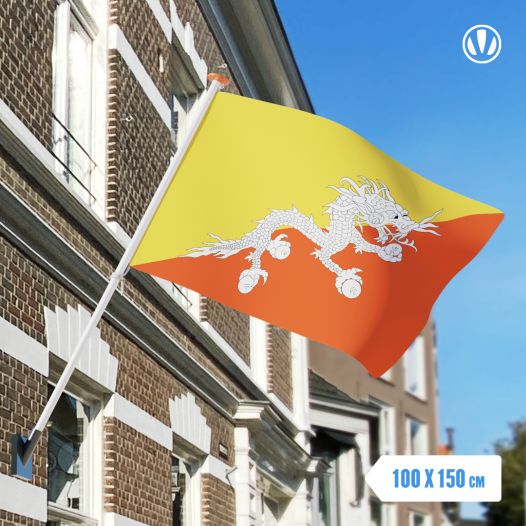 Vlag Bhutan 100x150