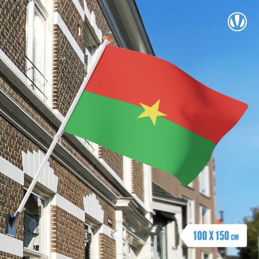 Vlag Burkina Faso 100x150