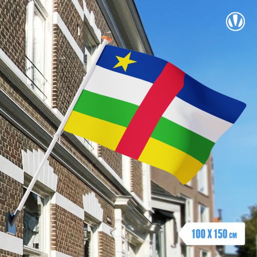 Vlag Centraal Afrikaanse Republiek 100x150