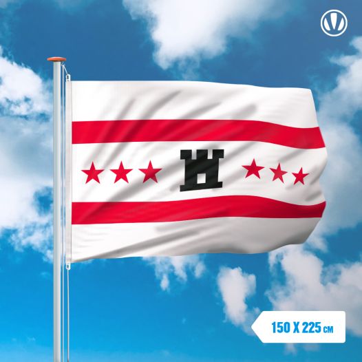 Vlag Drenthe 150x225cm