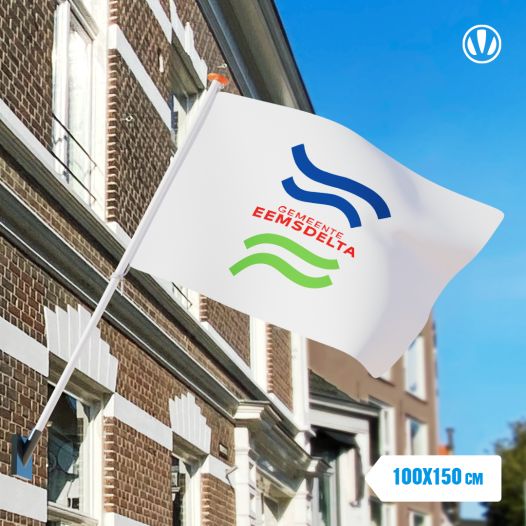 Vlag Eemsdelta 100x150cm