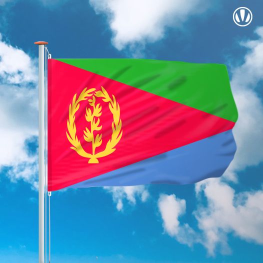Mastvlag Eritrea 150x225