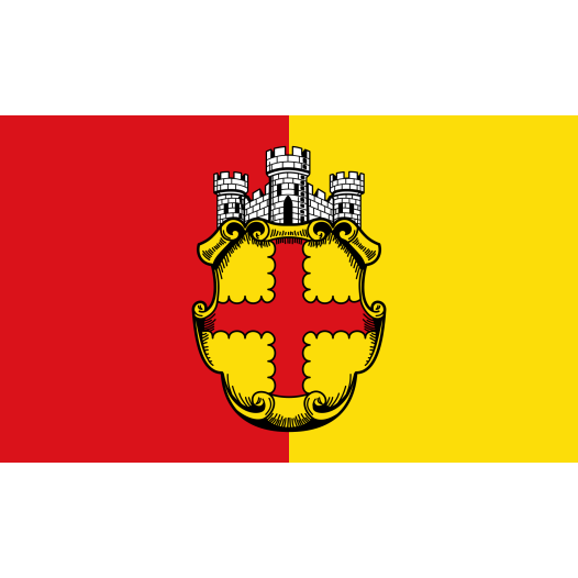 Vlag Eupen 120x180cm