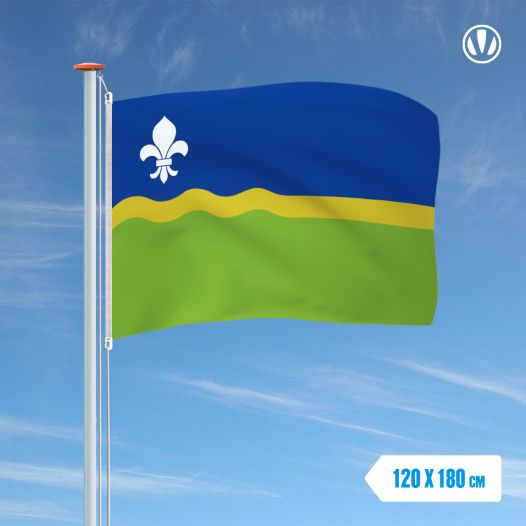 Vlag Flevoland 120x180cm
