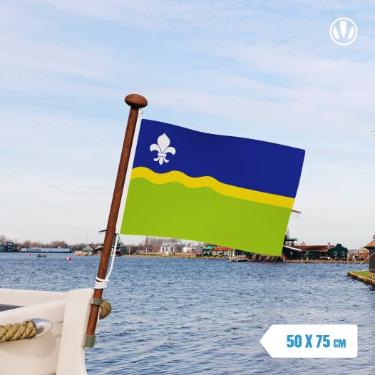 Vlag Flevoland 50x75cm Provincievlag Bootvlag