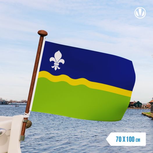 Vlag Flevoland 70x100cm Provincievlag Bootvlag