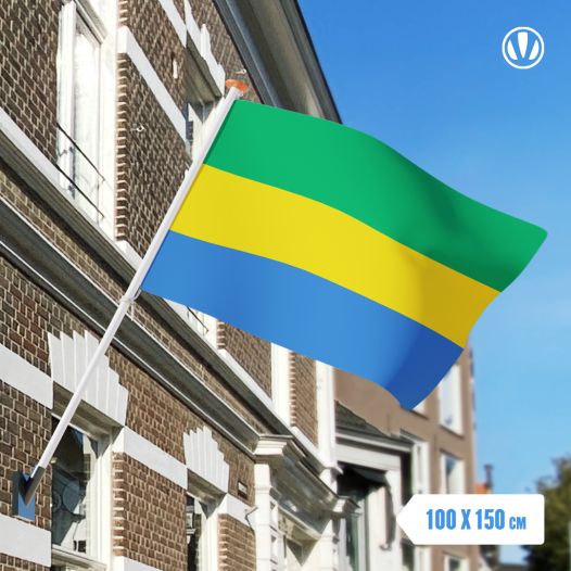 Vlag Gabon 100x150