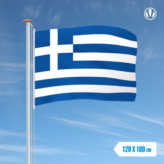 Vlag Griekenland 120x180 cm