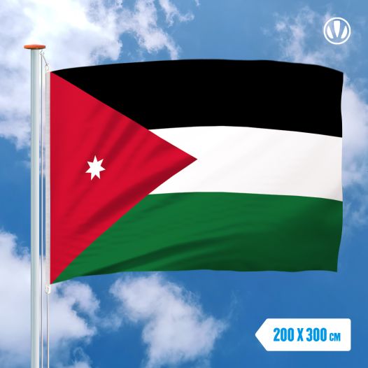 Grote Mastvlag Jordanie