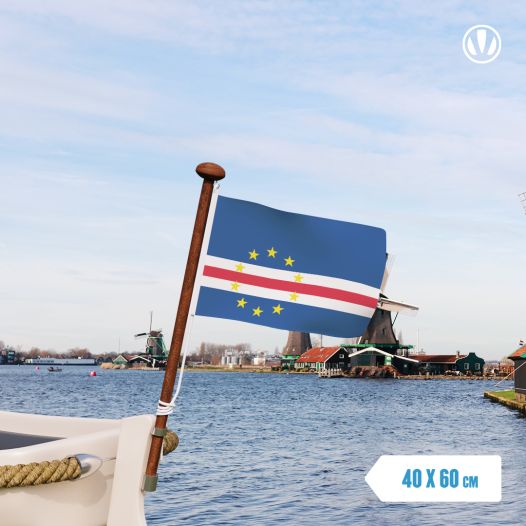 Vlag Kaapverdie 40x60cm