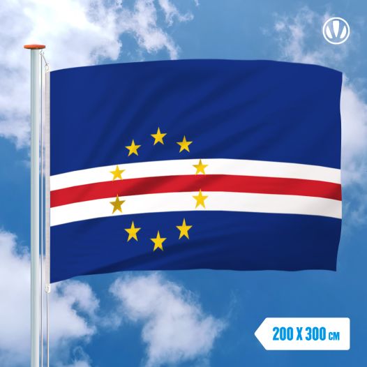 Grote Mastvlag Kaapverdische Eilanden
