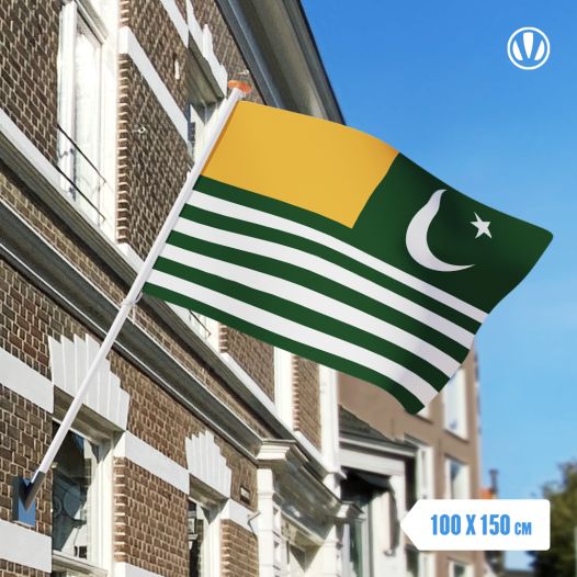 Vlag azad Kashmir 100x150