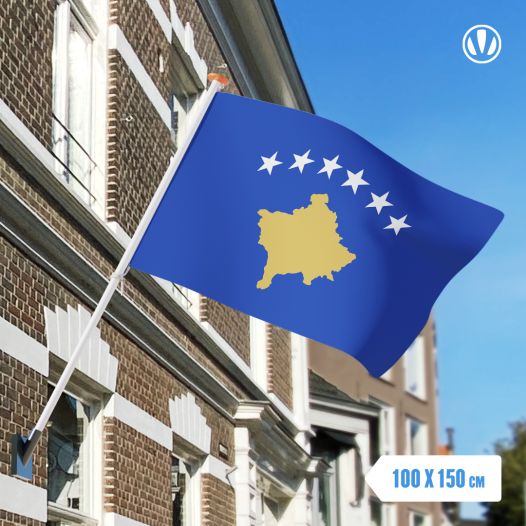 Vlag Kosovo 100x150