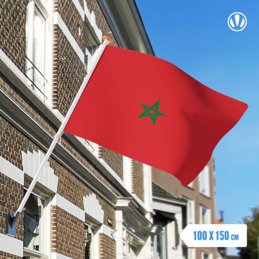 Vlag Marokko 100x150