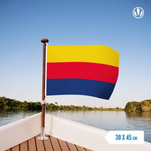 Vlag Noord-Holland 30x45cm