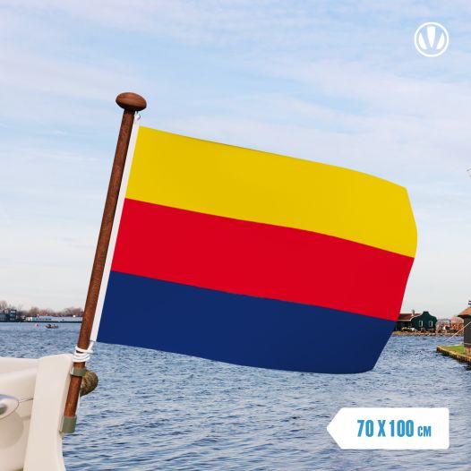 Vlag Noord-Holland 70x100cm