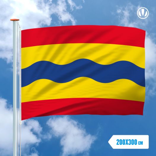 Vlag Overijssel 200x300cm, Provincievlag Overijssel