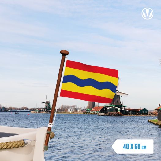 Vlag Overijssel 40x60cm, Provincievlag Overijssel