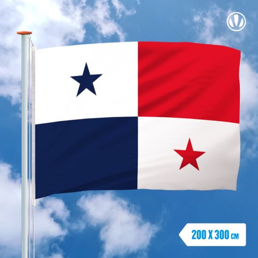 Grote Mastvlag Panama 200x300