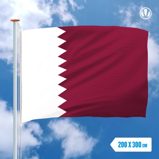Grote Mastvlag Qatar 200x300