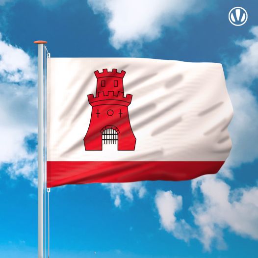 vlag Rijnsburg 150x225cm