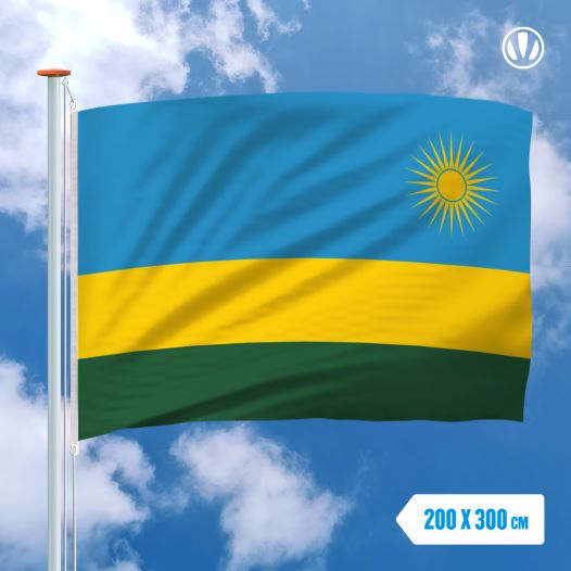 Grote Mastvlag Rwanda 200x300