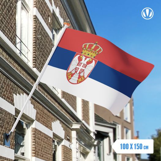 Vlag Servie 100x150 cm spunpoly