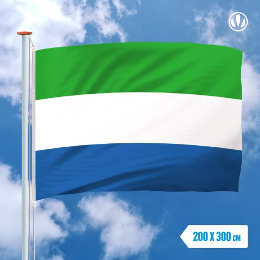 Grote Mastvlag Sierra Leone 200x300