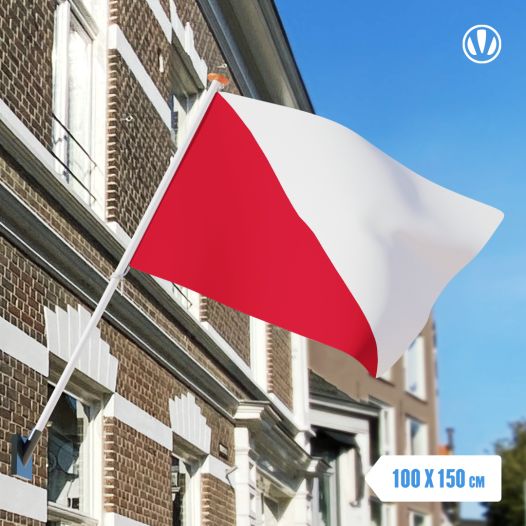 Vlag Utrecht 100x150