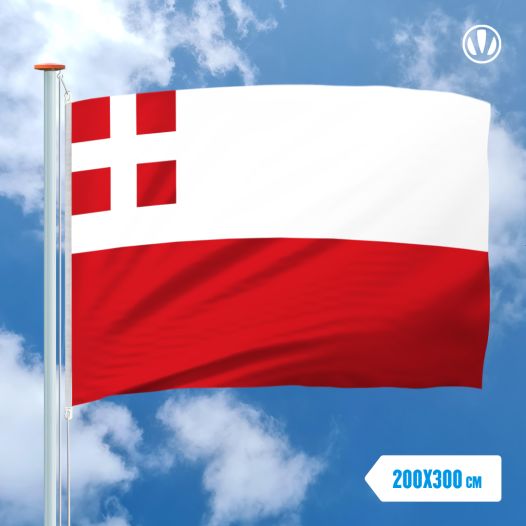Vlag Utrecht 200x300cm Utrechtse Provincievlag