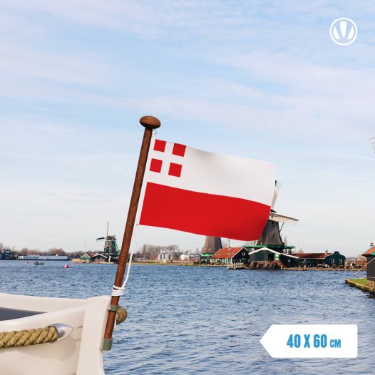 Vlag Utrecht 40x60cm Utrechtse Provincievlag