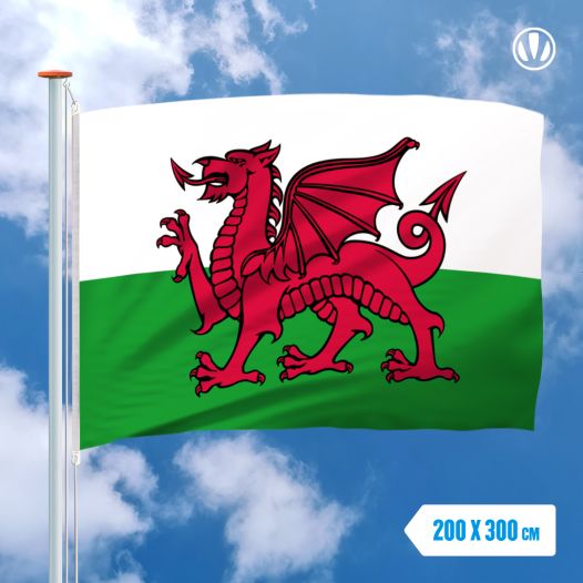 Grote Mastvlag Wales 200x300