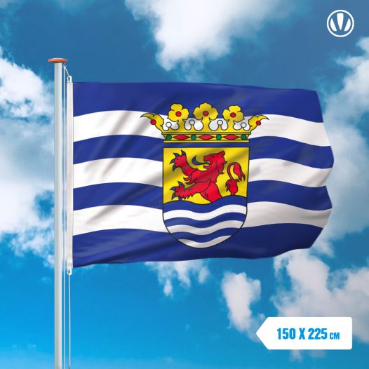 Zeeuwse vlag 150x225cm Provincievlag Zeeland