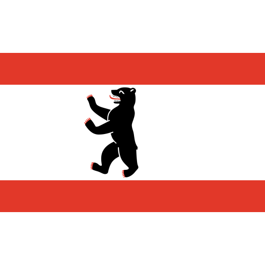 Vlag Berlijn100x150cm