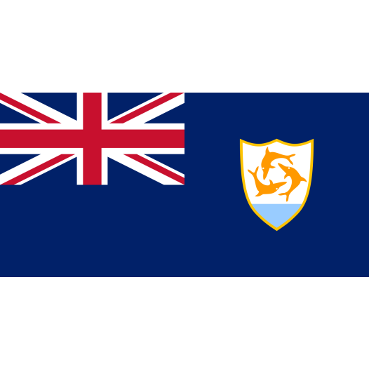 Vlag Anguilla 50x75cm