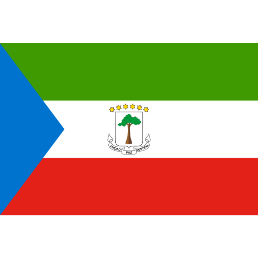 Vlag Equatoriaal-Guinea 120x180cm