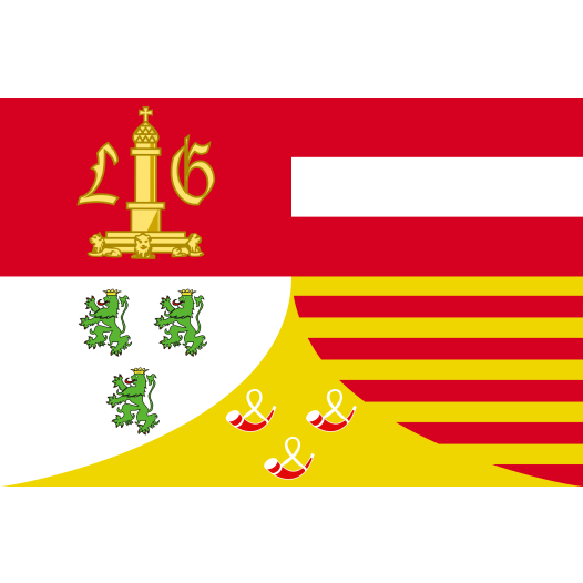 Grote vlag Luik