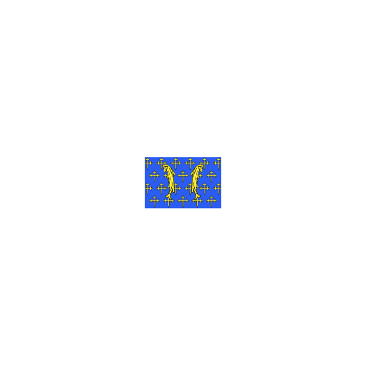 Vlag Meuse 120x180cm