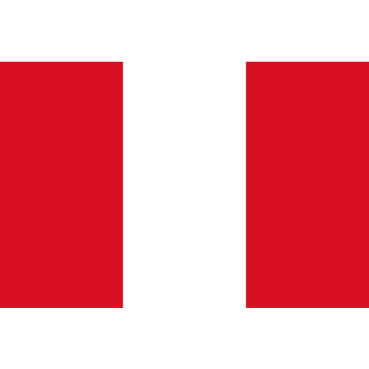 Grote vlag Peru 200x300cm
