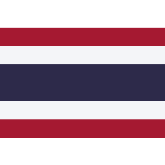 Grote Bootvlag Thailand 50x75cm
