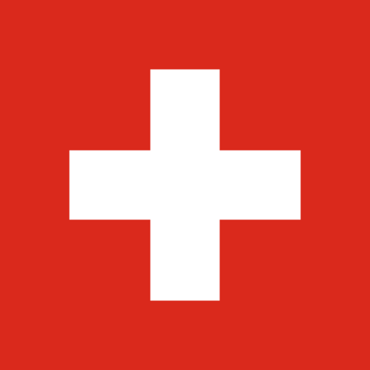 Vlag Zwitserland 200x200 cm