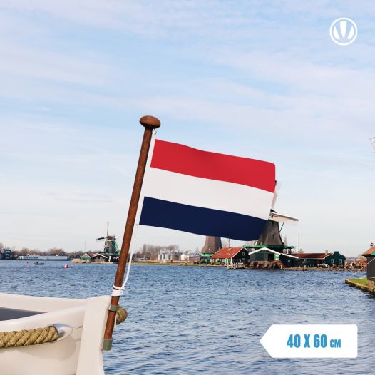 Oud Hollandse vlag Sloepenvlag 40x60cm