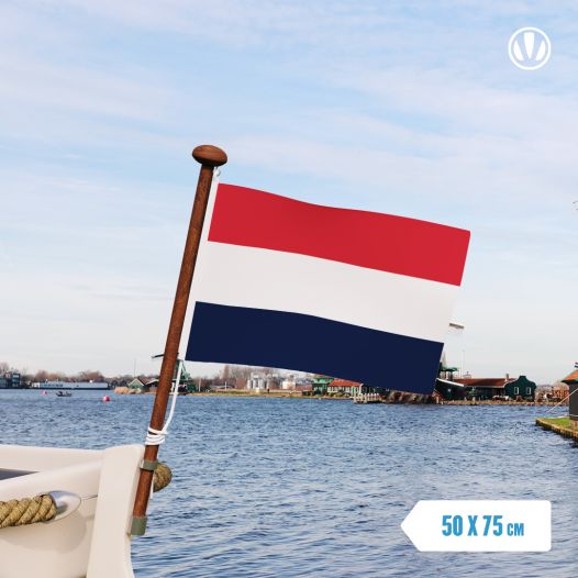 Oud Hollandse vlag Sloepenvlag 50x75cm