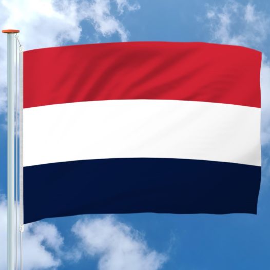 Oud Hollandse vlag Sloepenvlag XXL Marineblauw