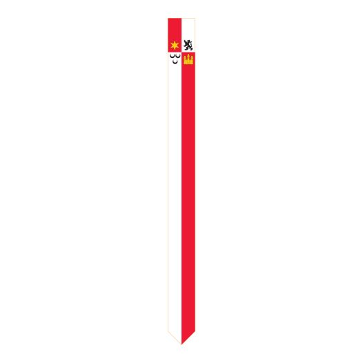 Wimpel Krimpenerwaard 25x300cm | Koord en lus
